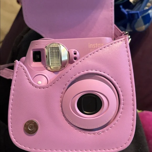 Instax Light Pink Camera with Case